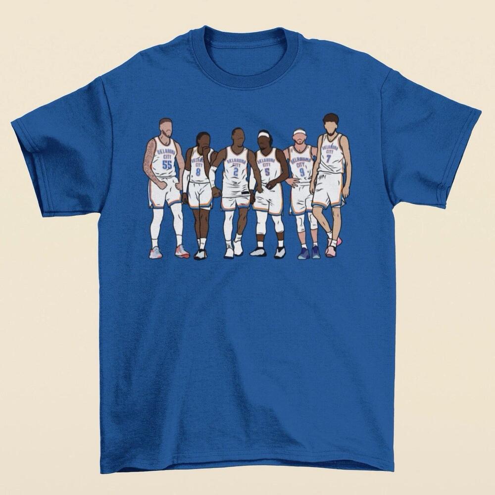 I Hart J Dub Shai Gilgeous Alexander Lu Dort Alex Caruso Chet Okc T Shirt